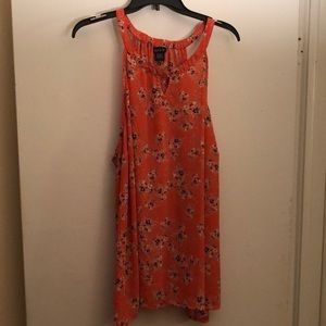 Torrid size 3 high neck floral tank